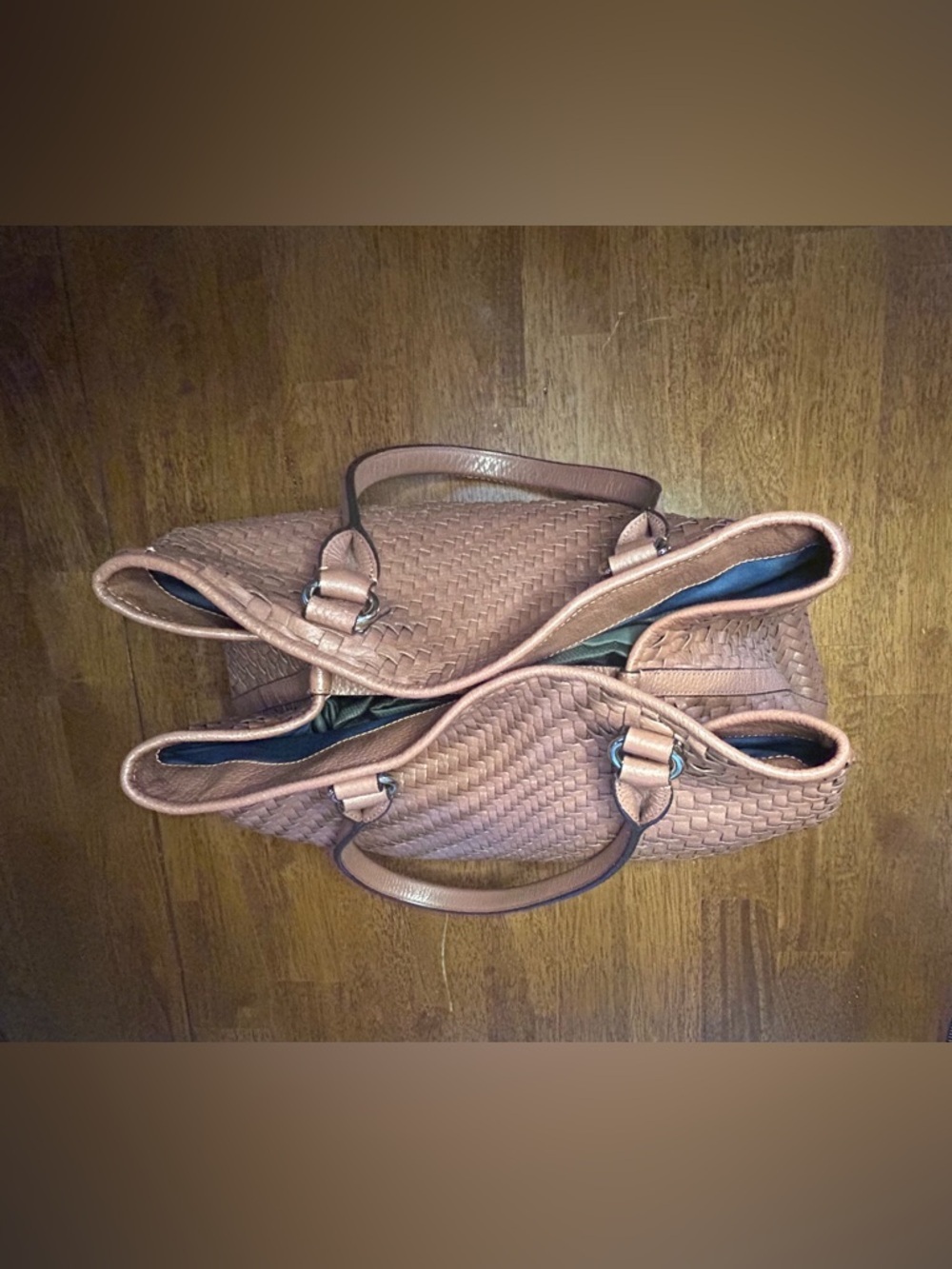 Cole Haan Woven Leather Bag - Picture 5 of 8